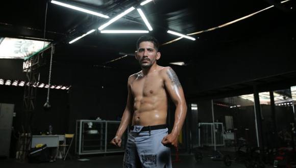 Daniel Marcos, de 27 años, tiene un récord de 12-0 como profesional de las MMA. (Foto: Alonso Chero/El Comercio)