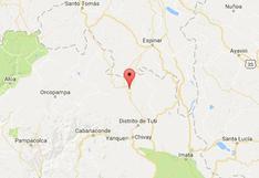 Perú: sismo de 4,3 grados se registró en Arequipa sin ser percibido
