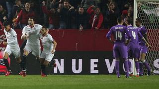 Sevilla se ilusionó ante Real Madrid con estos dos goles