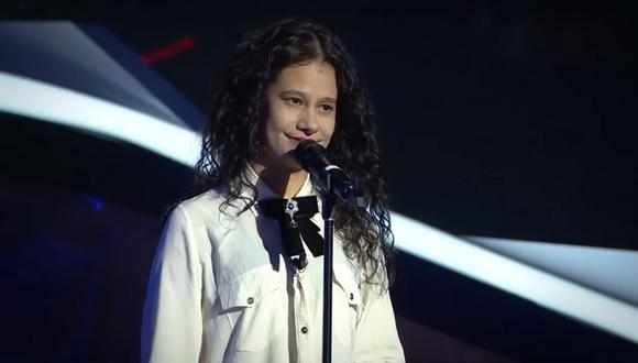 Adalí Montero en "La Voz Argentina". (Foto: Captura de pantalla)