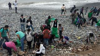 Magdalena: voluntarios recogen 2 toneladas de residuos en playa Marbella