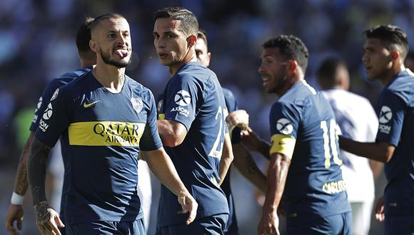 Boca Juniors venció con un poco de miedo a Lanús por la Superliga Argentina. | AFP