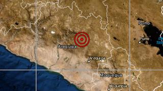 Arequipa: sismo de magnitud 3,8 se fue sentido esta mañana en Caylloma