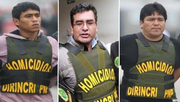 De izquierda a derecha. Joel Cruzate Pereda, alias 'Bayron' o 'Colombiano', presunto autor material del asesinato de Nolasco, en marzo de este año. César Álvarez, presidente regional de Áncash, al que se le sindica encabezar una red de criminalidad e