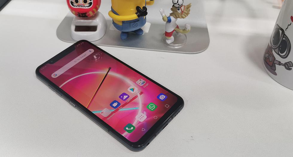 LG presentó su teléfono móvil con pantalla sin bordes G7 ThinQ
