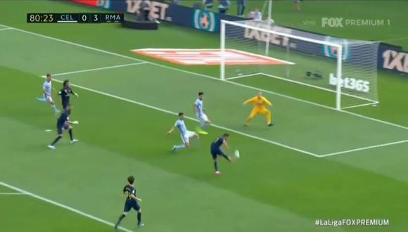 Real Madrid vs. Celta: recuperó Casemiro, toques en el medio y la definición de Lucas Vásquez para el 3-0 | Foto: Captura
