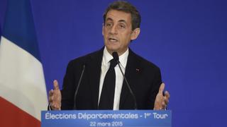 Francia: Partido de Sarkozy lidera elecciones departamentales