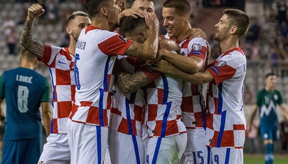 Croacia derrotó 3-0 a Eslovenia por la fecha 6 del grupo H de las Eliminatorias europeas Qatar 2022 en el estadio Poljud de Split.