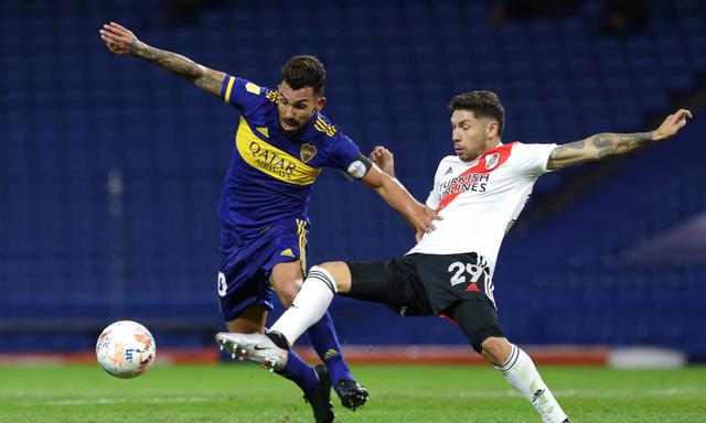 Boca y River se enfrentaron en cuartos de final de la Copa de la Liga | Foto: EFE