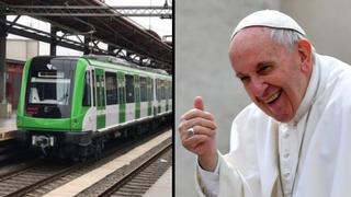 Francisco en Lima: en estos horarios el metro será gratis