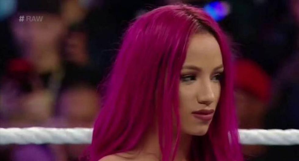 Sasha Banks tuvo una mala caída y preocupó a todos en Monday Night Raw | Foto: WWE