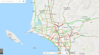 Google Maps: Así determina el estado del tráfico en tiempo real