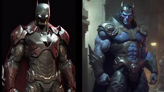 ¿Iron Bat o DarkLoki? Así se verían los personajes de Marvel y DC si se fusionaran, según una IA | VIDEO
