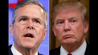 Donald Trump empata a Jeb Bush por la candidatura republicana