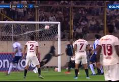 Universitario vs. Cerro Largo: Fernández colocó el 1-0 de la visita, tras terrible desatención de Carvallo y la defensa merengue | VIDEO