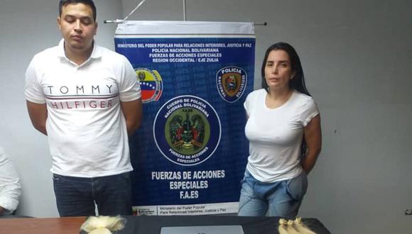La Fuerza de Acciones Especiales de la Policía Nacional (FAES) ejecutó el arresto de Merlano en Maracaibo, capital del fronterizo estado Zulia. (Twitter / F.A.ES)