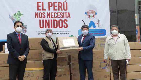 “El Perú nos necesita unidos”: campaña entregó equipos de protección en cuatro regiones (Foto: CCL).