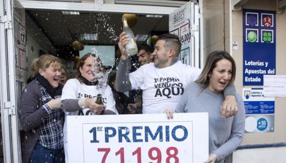 En qué lugares salió el Gordo de la Lotería de Navidad en el 2021 y a qué hora salió