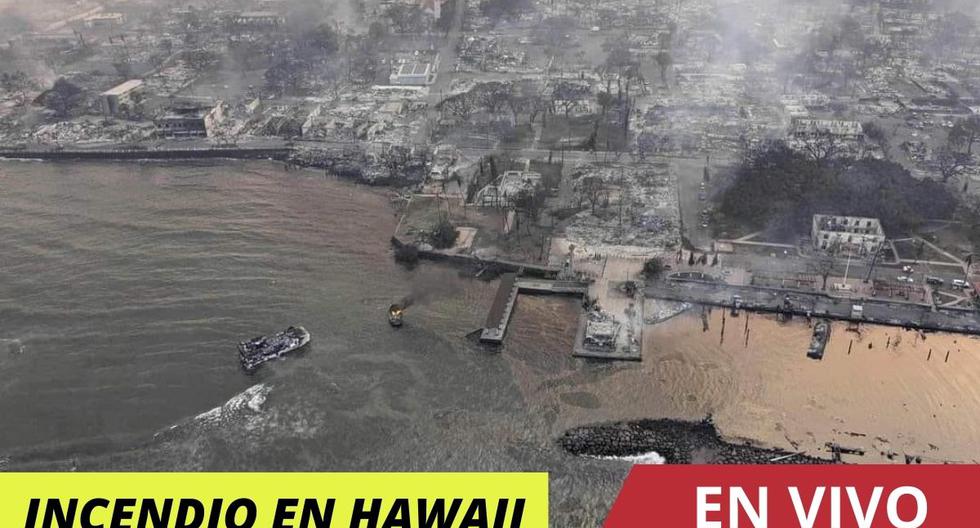 Fire in Hawaii LIVE: last minute of deaths and scale of damage live