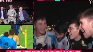 Cómo se disculparon los hinchas argentinos por repudiables cánticos contra Francia