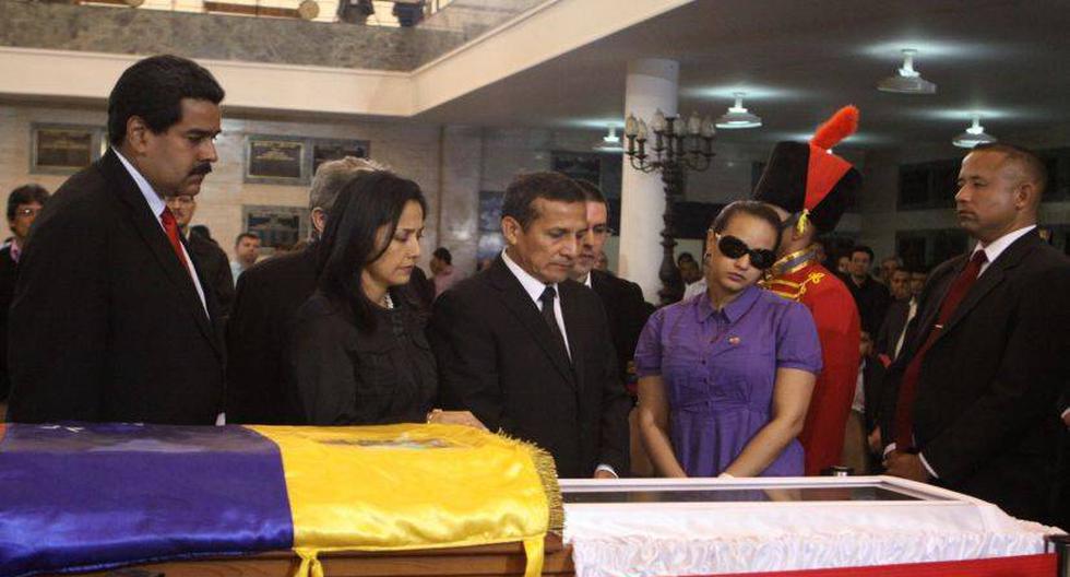 El presidente Ollanta Humala y su esposa Nadine Heredia ya se encuentran en Venezuela. (Foto: Andina)