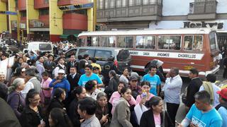 Con mis hijos no te metas: marcha bloqueó tránsito en Av. Abancay