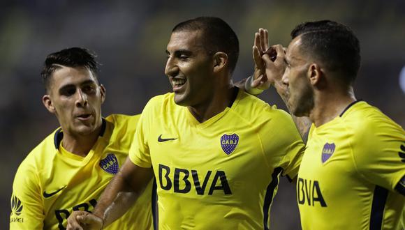 Boca Juniors sigue sólido en el primer lugar del torneo, luego de sumar tres puntos en casa ante Newell's Old Boys en el marco de la jornada 24 de la Superliga argentina. (Foto: AFP)