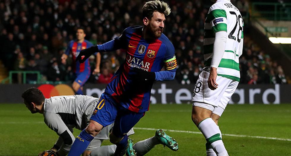 A los 24 minutos, Lionel Messi abrió el marcador para el FC Barcelona con una gran combinación con Neymar frente al arco del Celtic. (Foto: Getty Images)