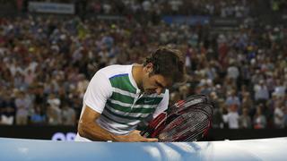 La tristeza de Federer: así se despidió de Australia [FOTOS]