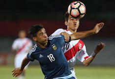 Perú vs Argentina: resumen y goles del partido por el Sudamericana Sub 17