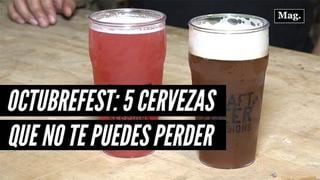 Octubrefest: Cinco cervezas artesanales que no te puedes perder