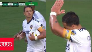 ‘Chicharito’ Hernández anotó un doblete, pero falló un penal en el minuto final por intentar lucirse | VIDEO