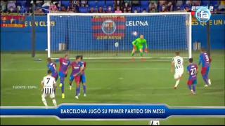 El FC Barcelona Jugó su primer partido sin Messi