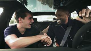 Will Smith se hizo pasar como conductor de taxi por aplicativo y sorprendió a usuarios