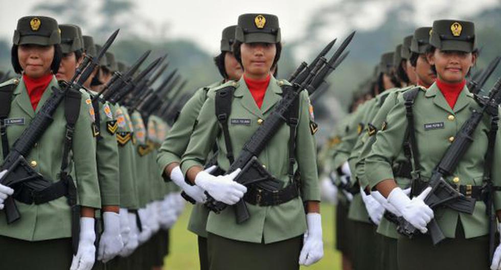 Ejército realiza pruebas de virginidad a mujeres cadete. (Foto: EFE)