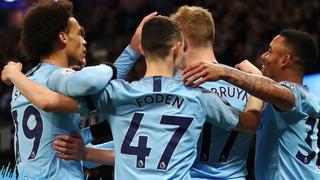 Manchester City derrotó 2-0 a Cardiff City y es nuevo líder de la Premier League