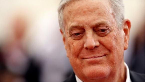 Koch se postuló una vez a la presidencia de Estados Unidos. Foto: Reuters, vía BBC Mundo
