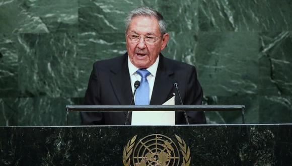 Raúl Castro reiteró en la ONU sus exigencias a Estados Unidos