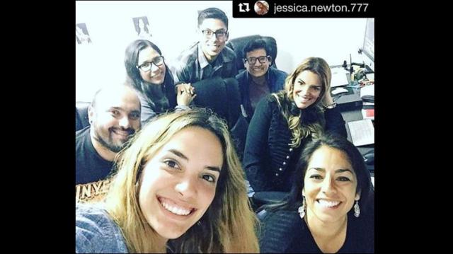 En las redes sociales se destaca el gran parecido físico que existe entre Jessica Newton y su bella hija, Cassandra Sánchez de la Madrid Newton. (Foto: Instagram)
