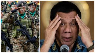 Duterte ordena a militares participar en guerra contra narcos