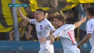 Gol de Camilo Cándido para el 3-1 final de Nacional vs. Peñarol | VIDEO