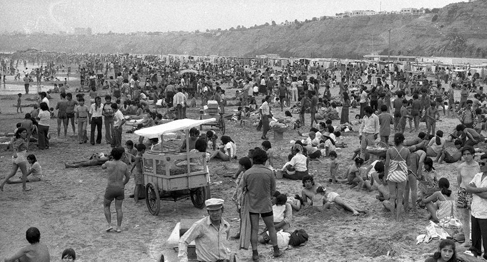 Así lucía Agua Dulce en enero de 1977. Foto: GEC Archivo Histórico