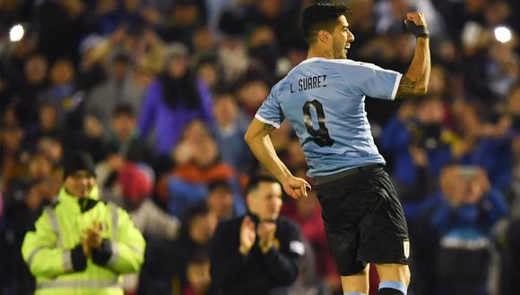 Uruguay vs. Panamá: Luis Suárez anotó asombroso golazo de tiro libre para el 2-0 'charrúa' | VIDEO. (Foto: AFP)