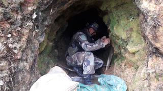 Militares destruyen minas ilegales en El Cenepa, en la frontera de Perú con Ecuador | FOTOS