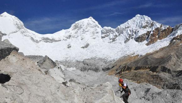 Áncash: guías de montañas habilitan rutas a nevado Pisco