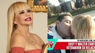 Susy Díaz y Walter Obregón decidieron retomar su relación 