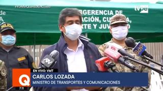 Ministro Lozada explica las consecuencias de incumplir protocolos de seguridad del COVID-19