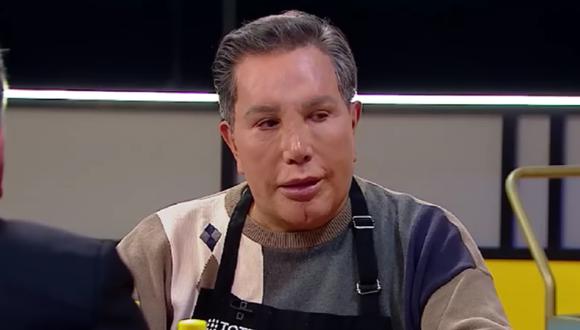 Jimmy Santi renunció al repechaje de 'El Gran Chef Famosos' tras preparar su último plato. (Foto: Captura de video)