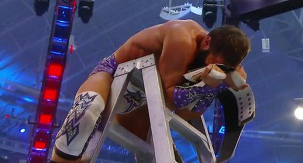 Kevin Owens se desmayó y Zack Ryder es campeón Intercontinental de WWE en WrestleMania 32. (Foto: Internet)