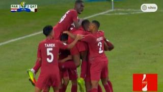 Paraguay vs. Qatar: Boualem Khoukhi colocó el 2-2 tras sensacional jugada colectiva | VIDEO